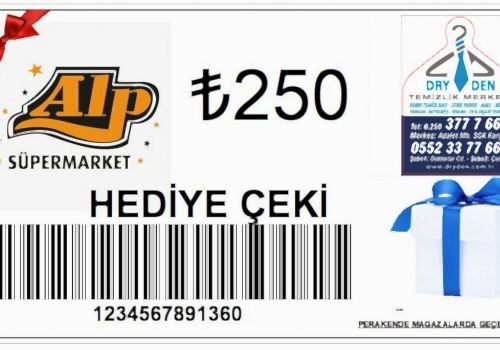 Alp Süpermarket Hediye Çeki